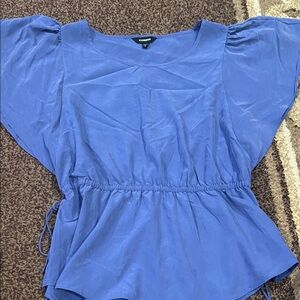 Express Royal Blue Women's Blouse